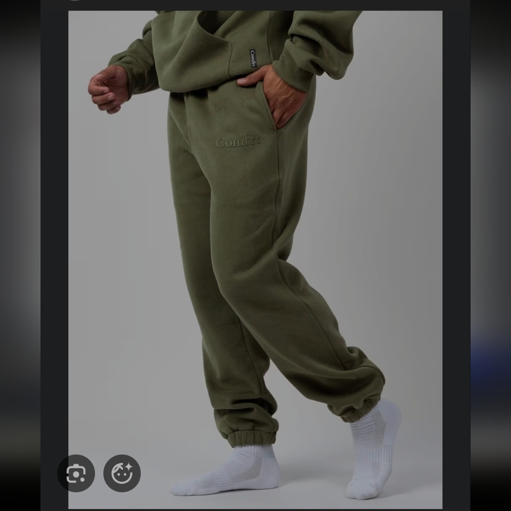 Comfrt Casual Olive Joggers